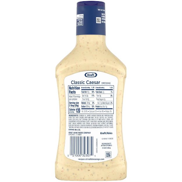Kraft Classic Caesar Salad Dressing - 16 fl oz