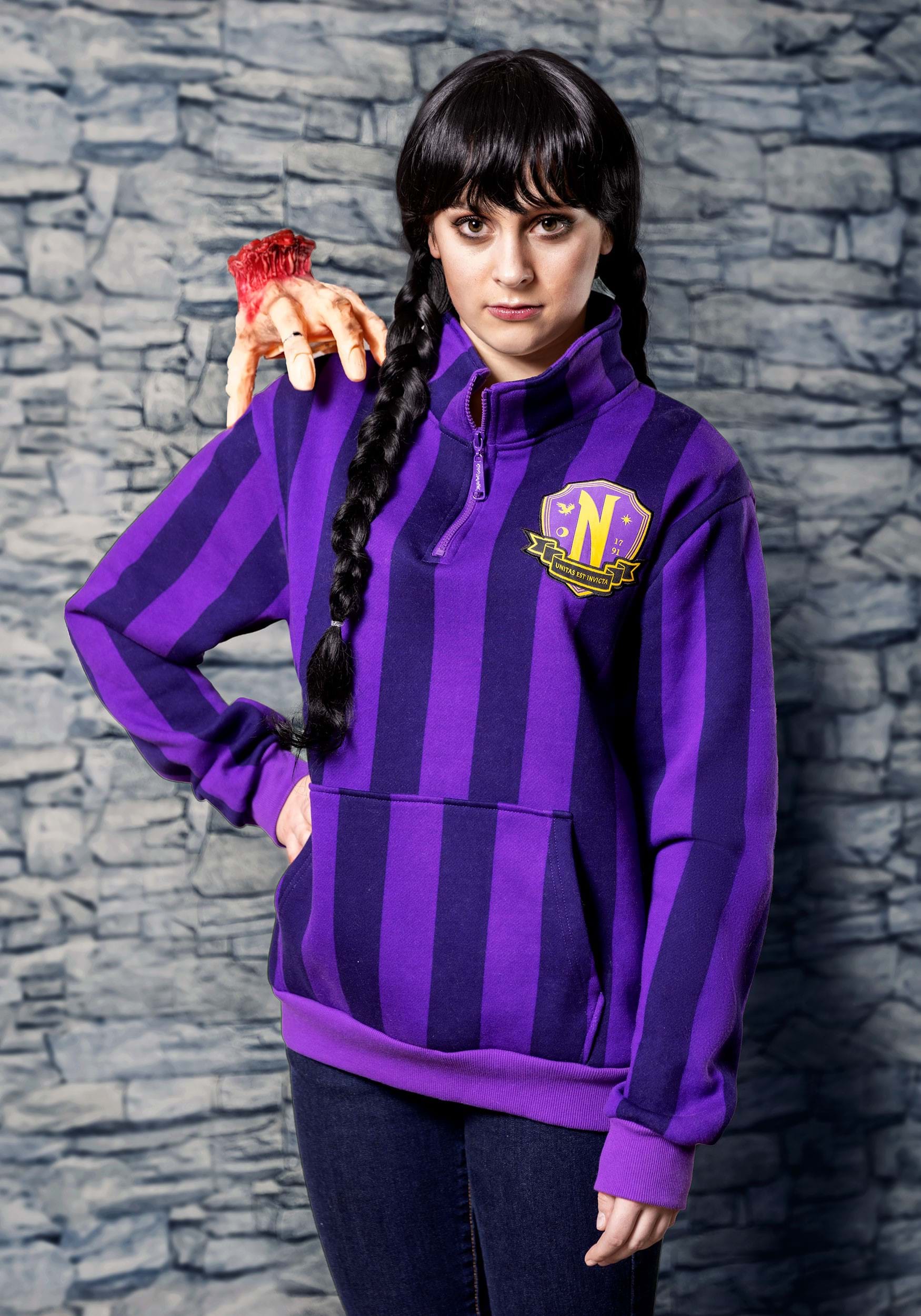 Locos Adam Wednesday Chamarra Nevermore Academy Pullover Unisex