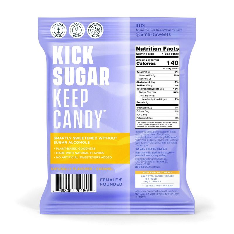 SmartSweets Caramels - 1.6oz
