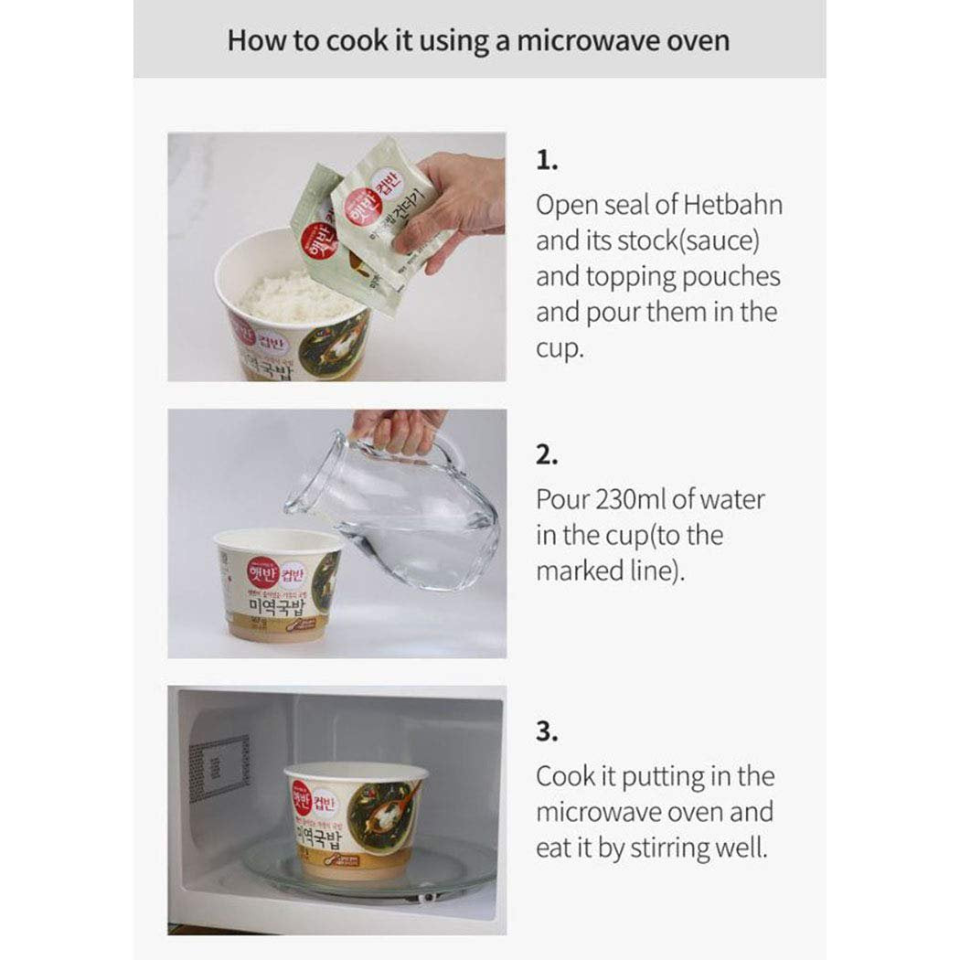 Cupbahn Korean Pre-Cooked Meal with White Rice (4)