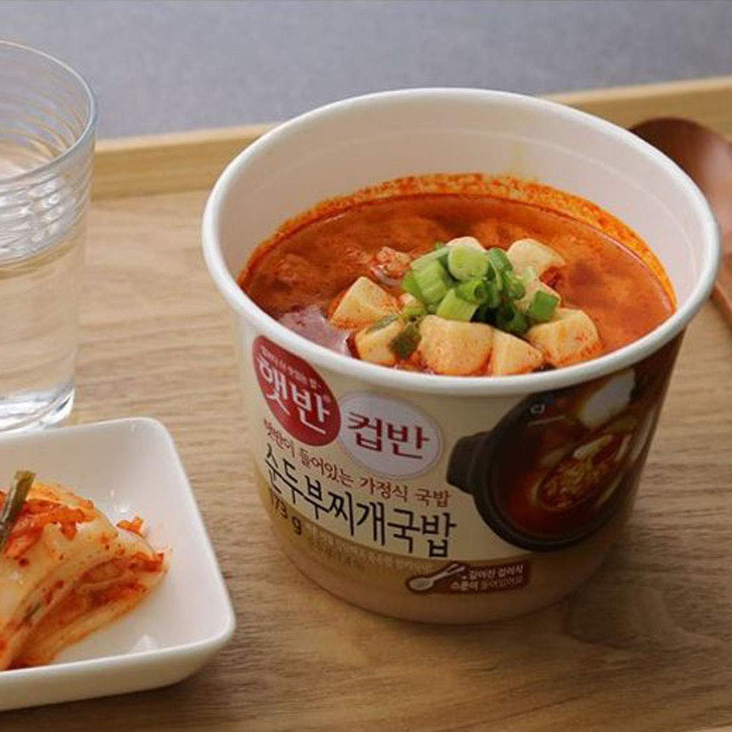 Cupbahn Korean Pre-Cooked Meal with White Rice (4)