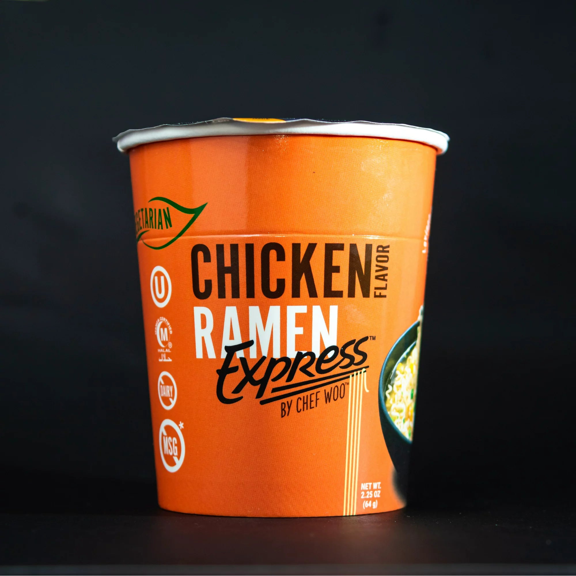Ramen Express by Chef Woo Roasted Chicken Flavored Ramen Noodles