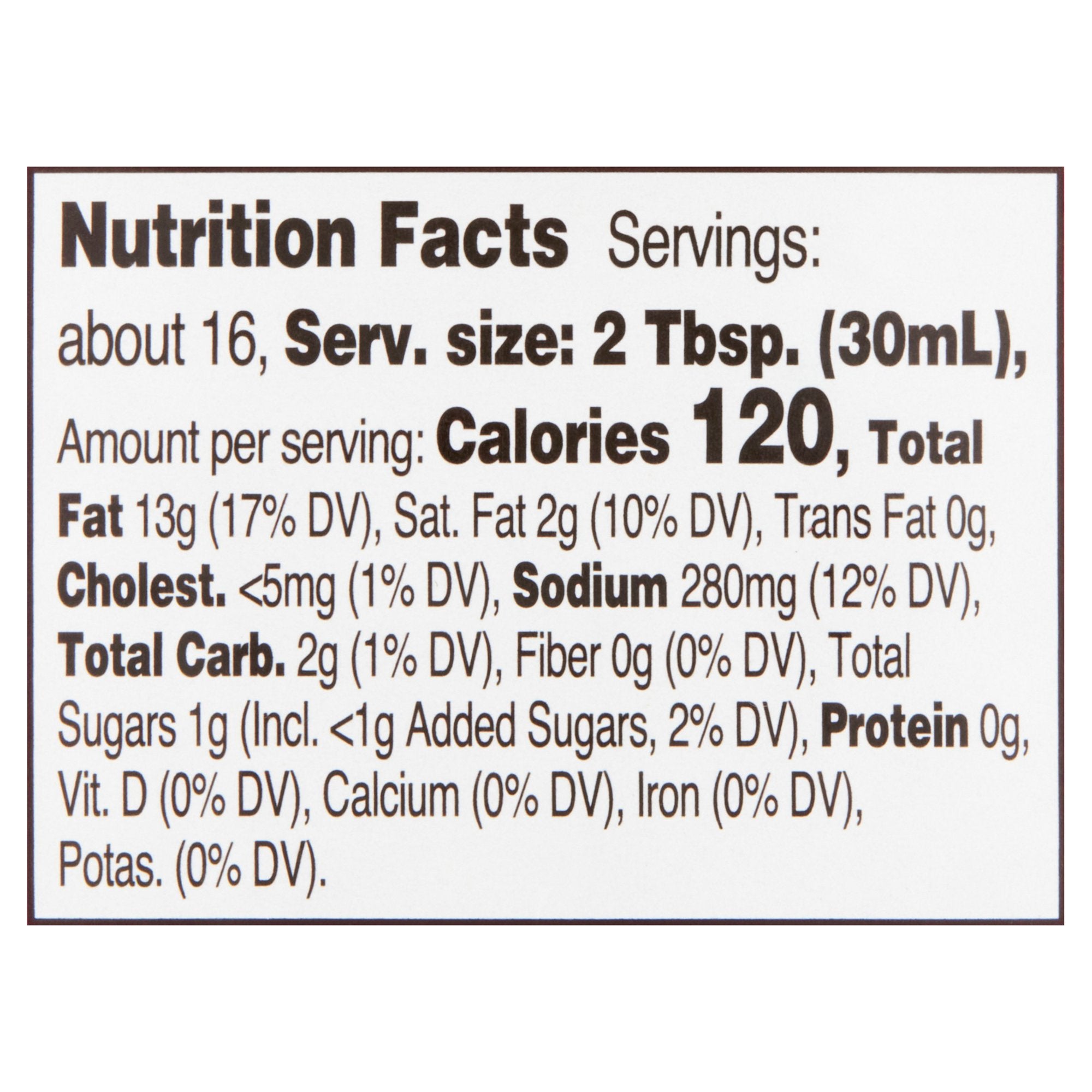 Great Value Chipotle Ranch Dressing & Dip, 16 fl oz