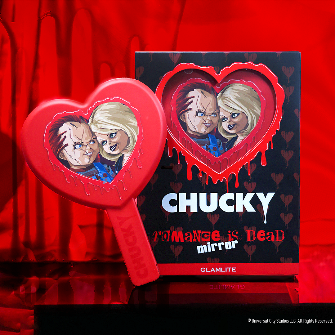 Chucky Espejo De Mano Corazon