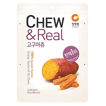 CJW 100% Dried Sweet Potato Chew Snack (3)