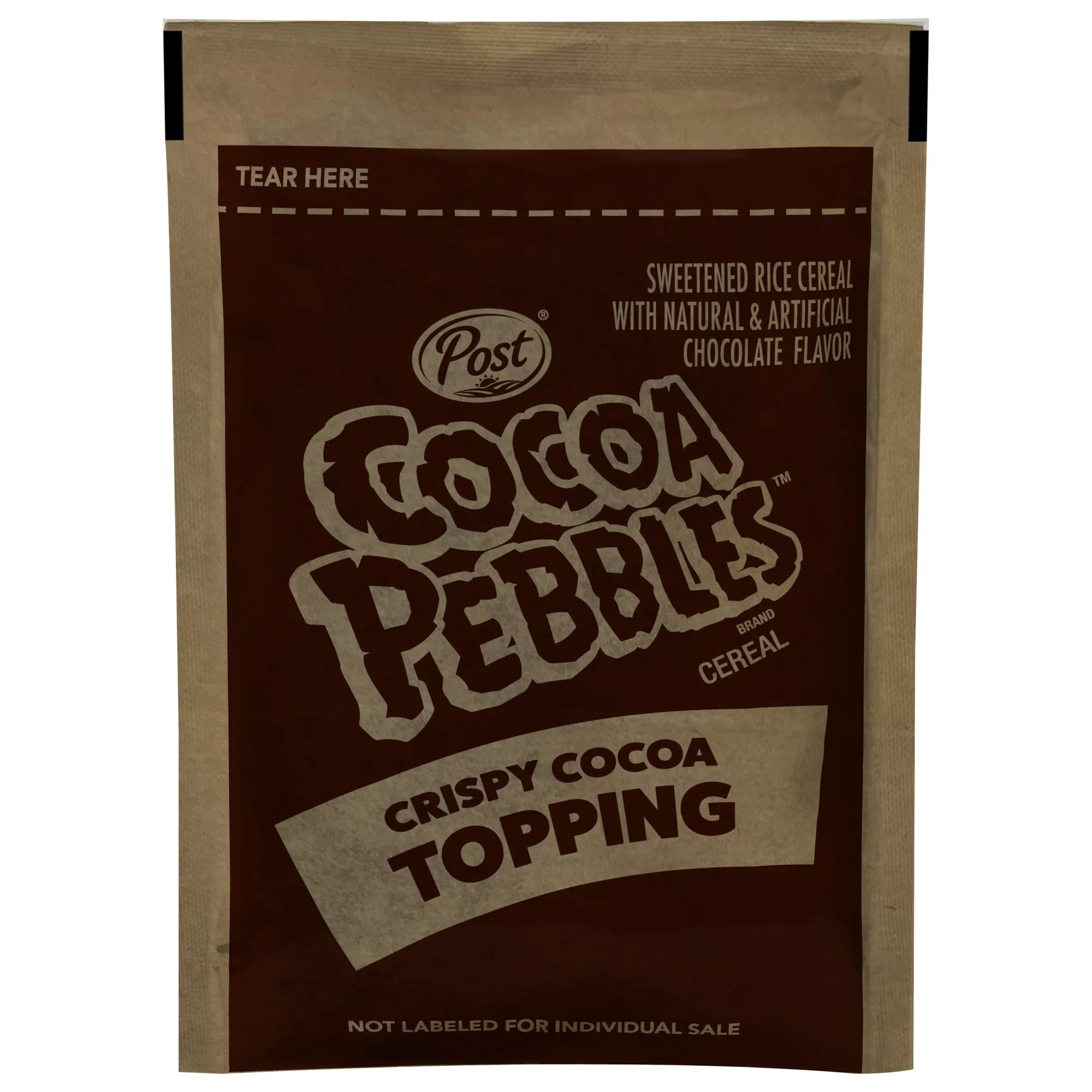 Post Cocoa PEBBLES Instant Oatmeal for Kids, 8.4oz, Cont. 6