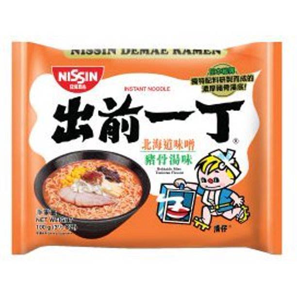 NineChef Bundle - Nissin Demae Soy Miso Broth Instant Authentic HK Japanese Ramen Noodles (5)