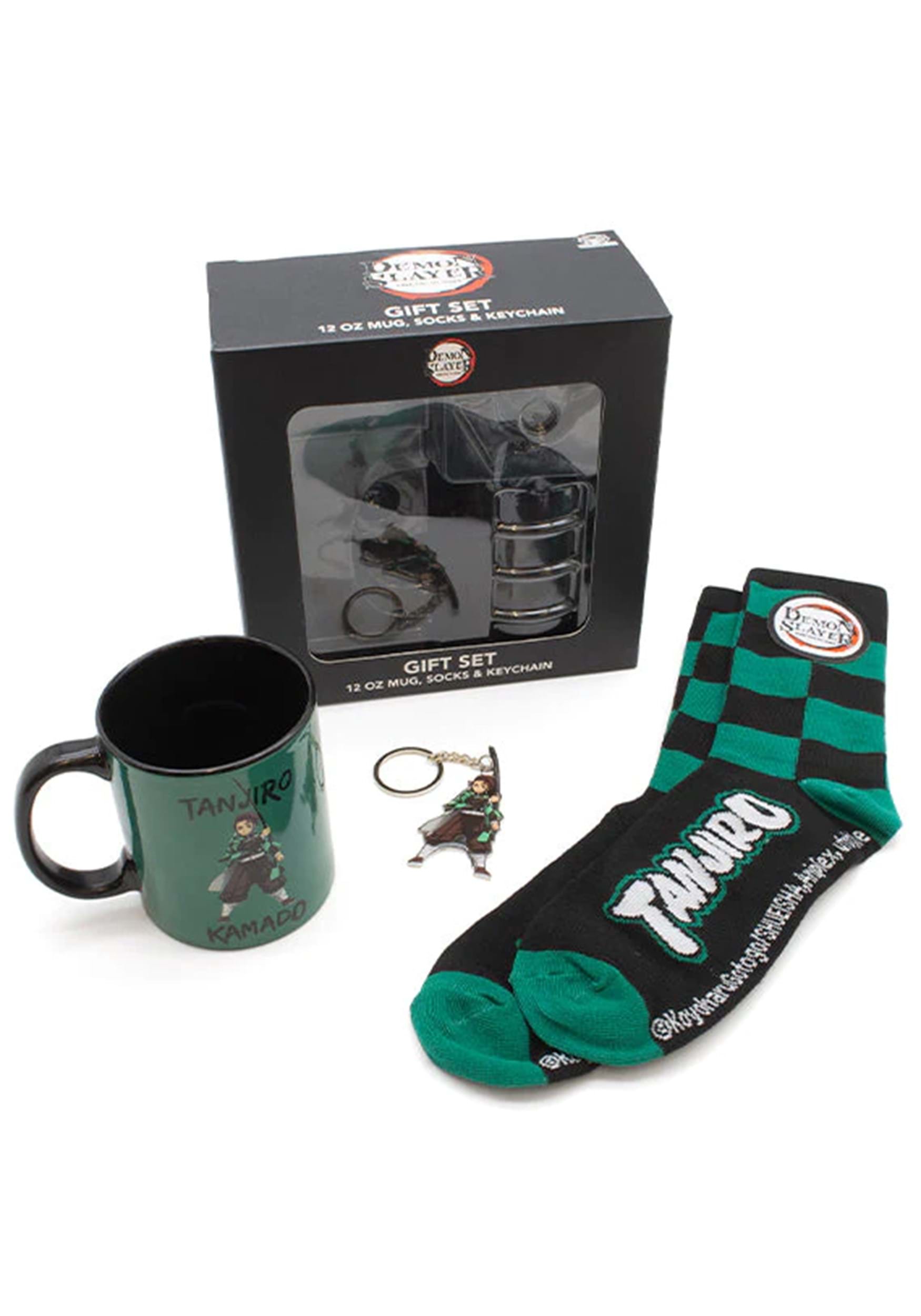 Demon Slayer Tanjiro Taza Set De Regalo