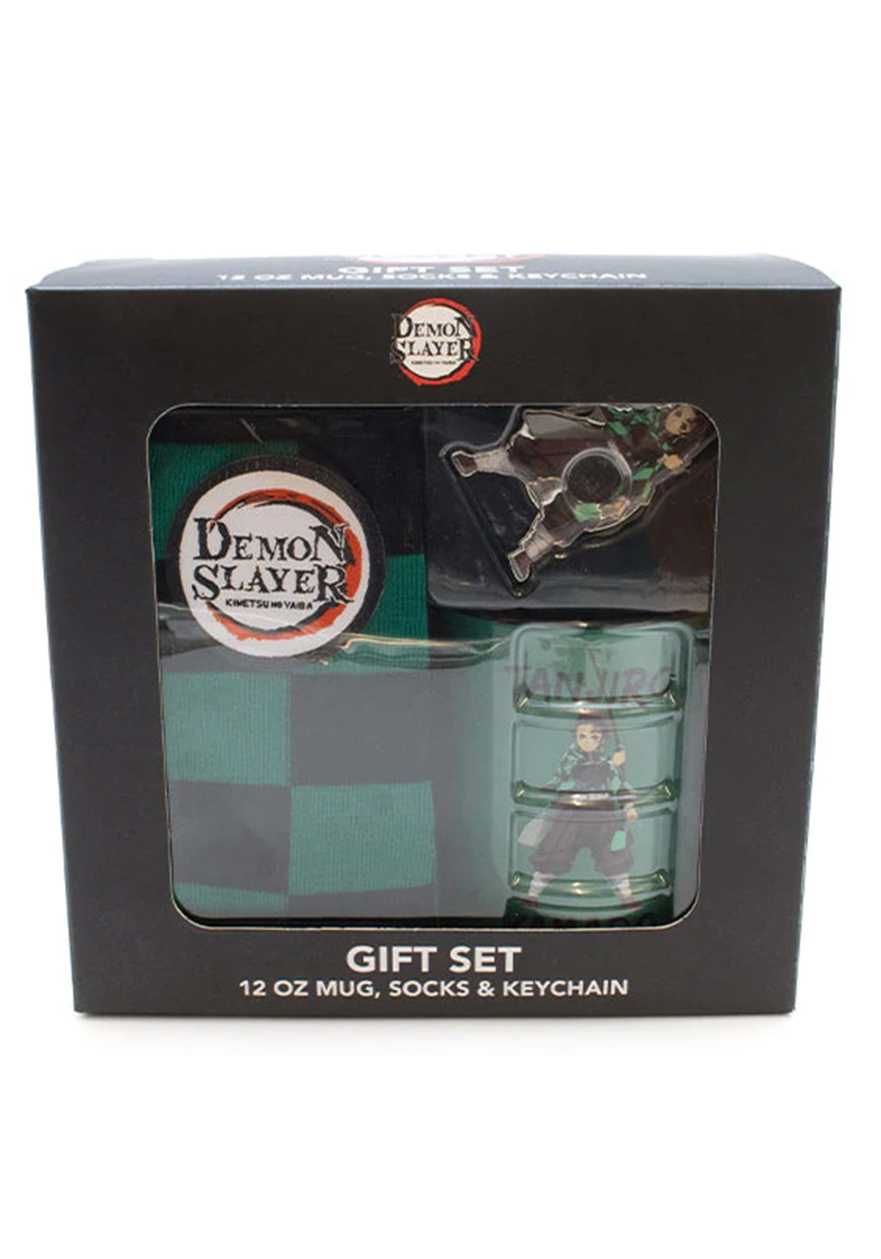 Demon Slayer Tanjiro Taza Set De Regalo