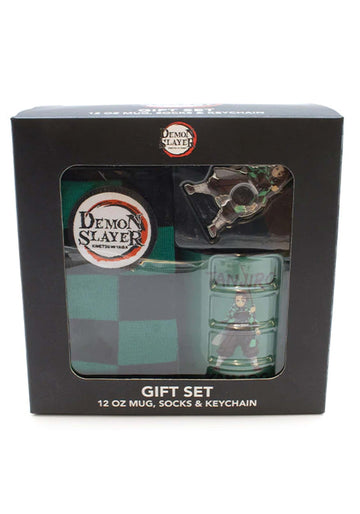 Demon Slayer Tanjiro Taza Set De Regalo