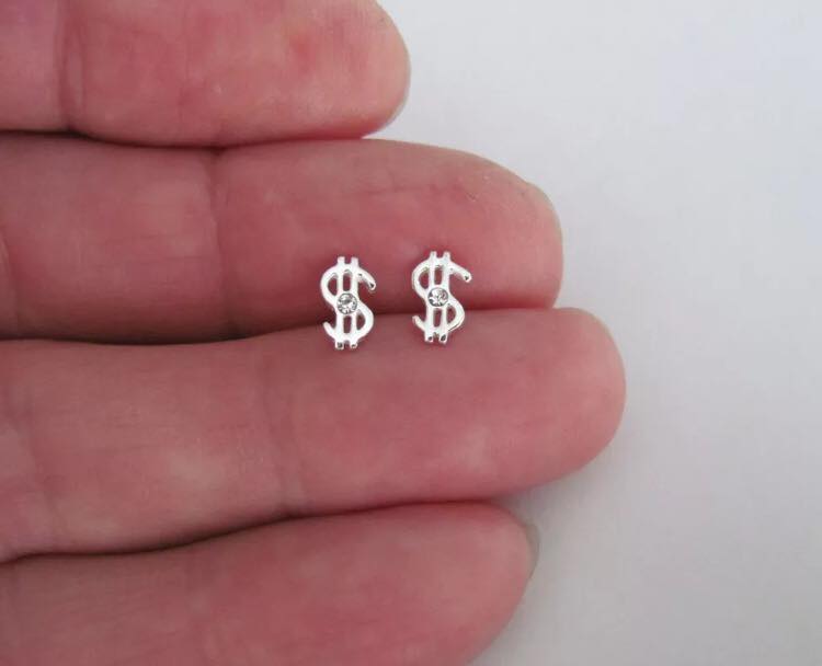 Aretes De $$ Plata