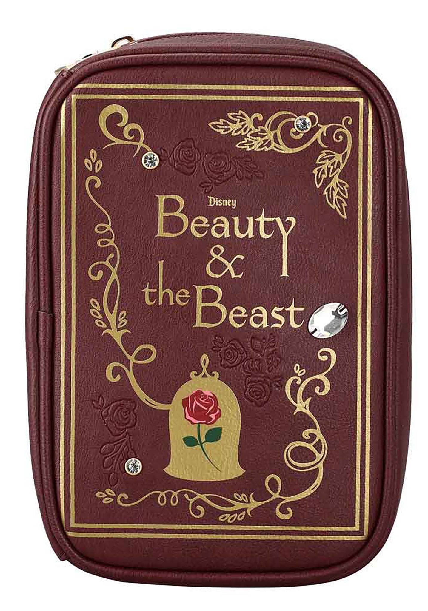La Bella Y La Bestia Bolsa Cosmetiquera Libro Cuento