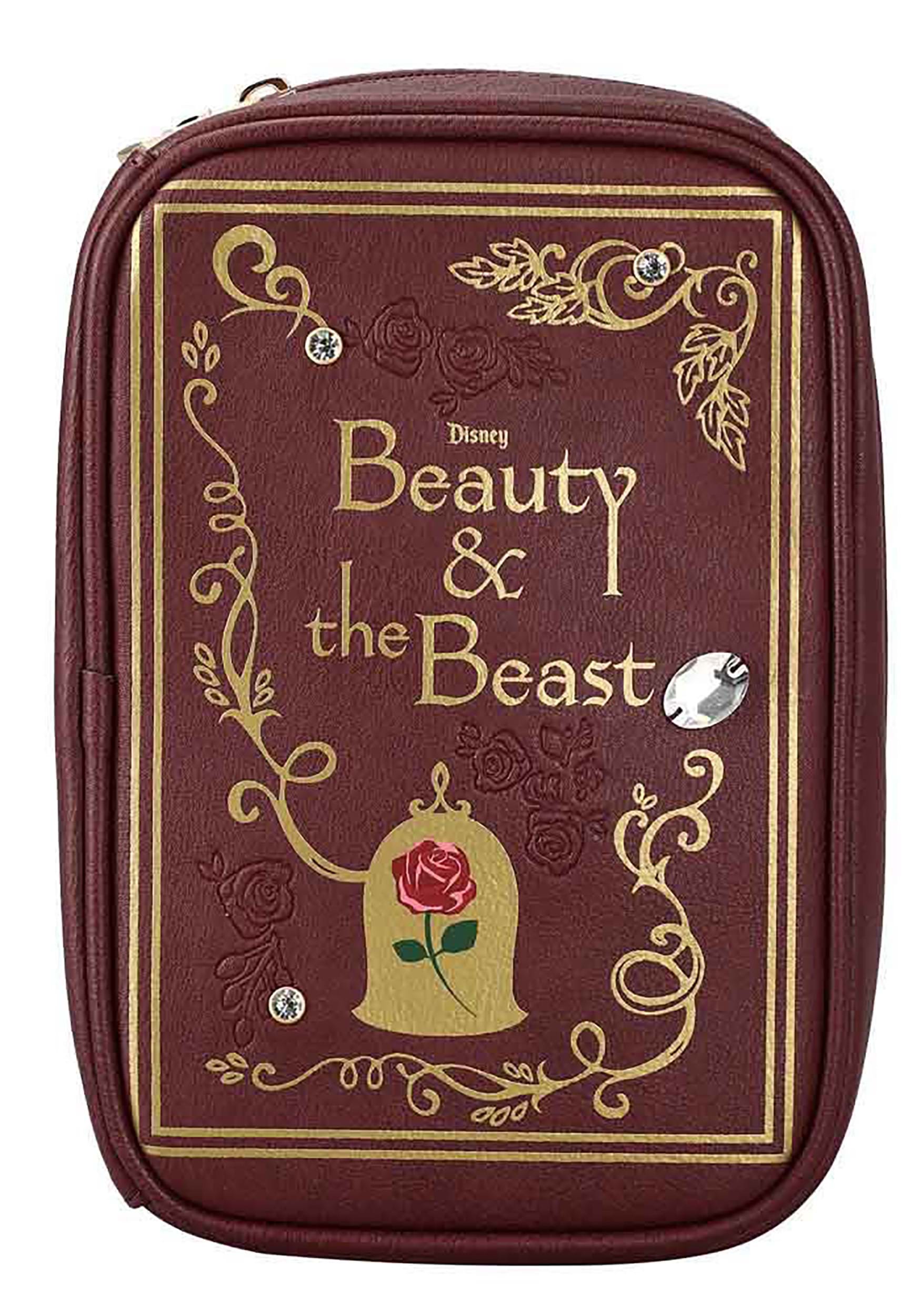 La Bella Y La Bestia Bolsa Cosmetiquera Libro Cuento