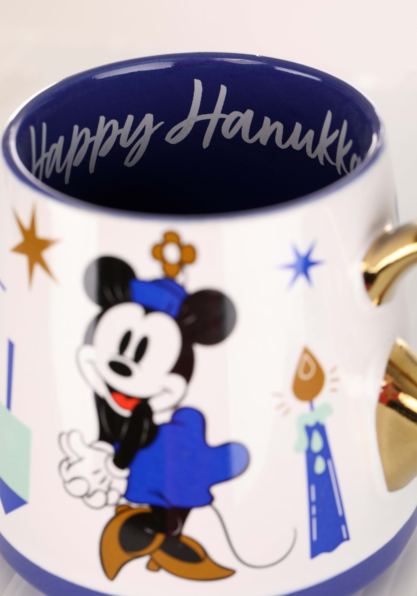 Disney Happy Hanukkah Mickey & Minnie Taza