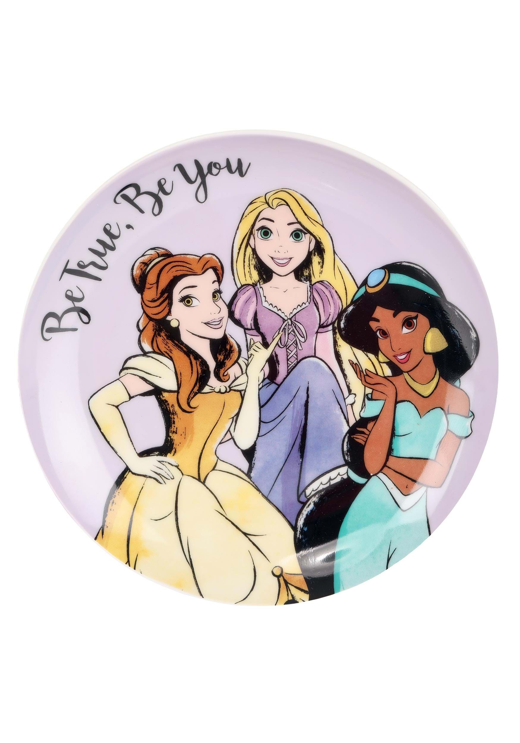 Princesas Disney Set De Platos Ceramica 4 Pcs