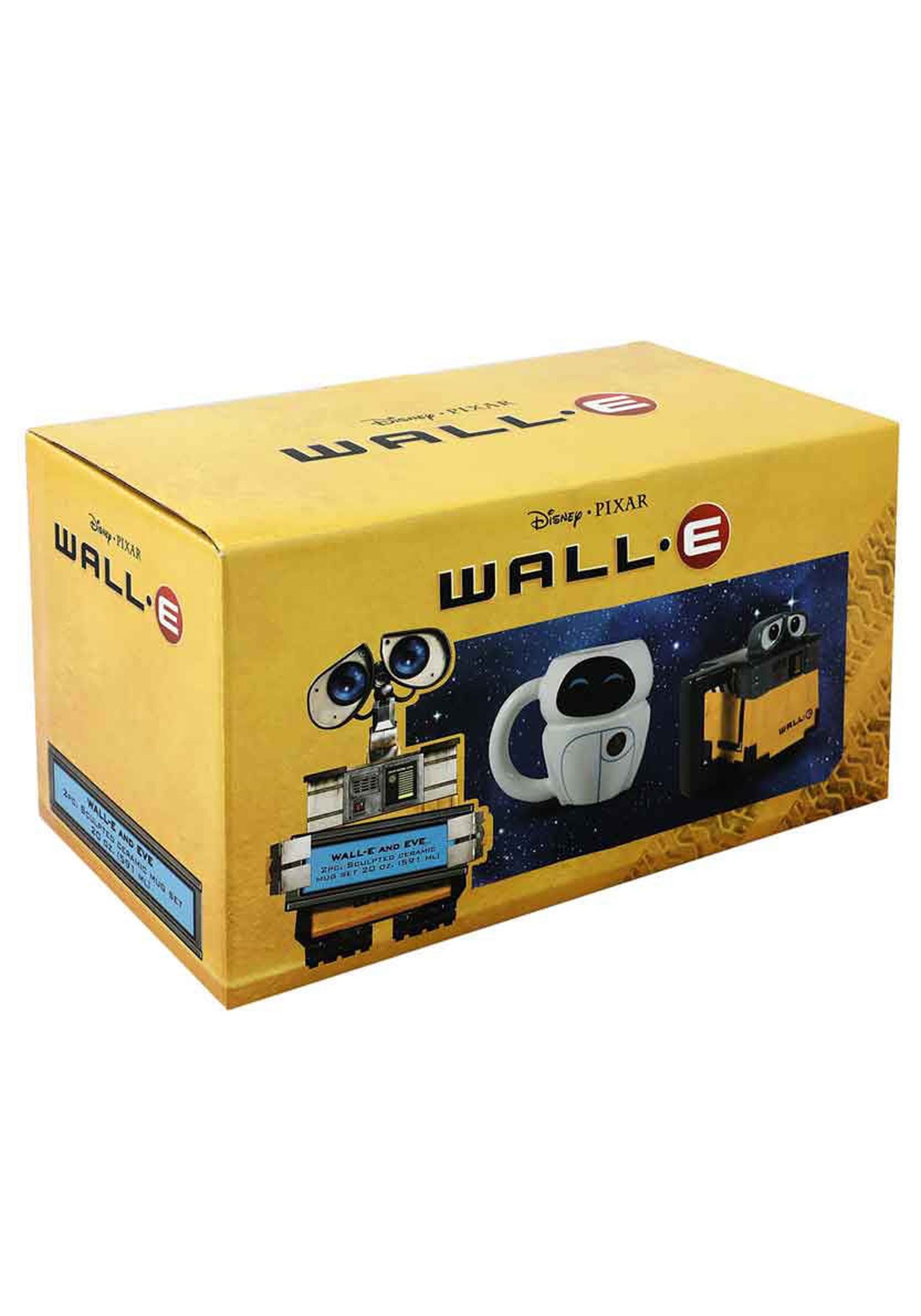 Wall E & Eva Set De Tazas