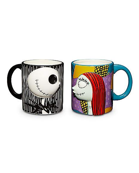Extraño Mundo De Jack Set De Taza 3D