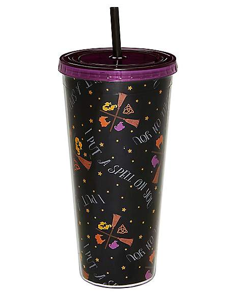 Hocus Pocus Termo Con Popote