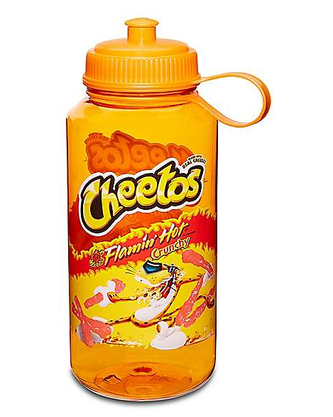 Cheetos Botella De Agua Termo Flamin Hot