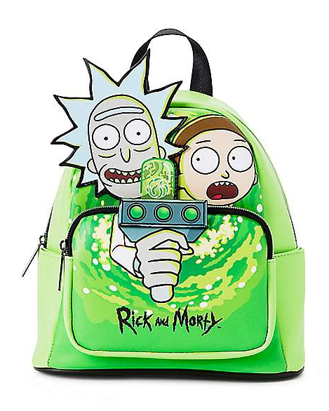Rick Y Morty Mochila Cosplay