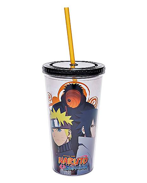 Naruto Termo Con Popote