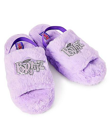 Bratz Peluche Pantunflas Moradas