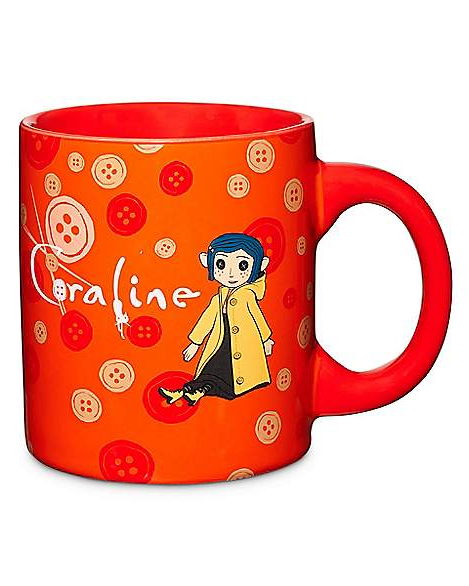 Coraline Taza Botones