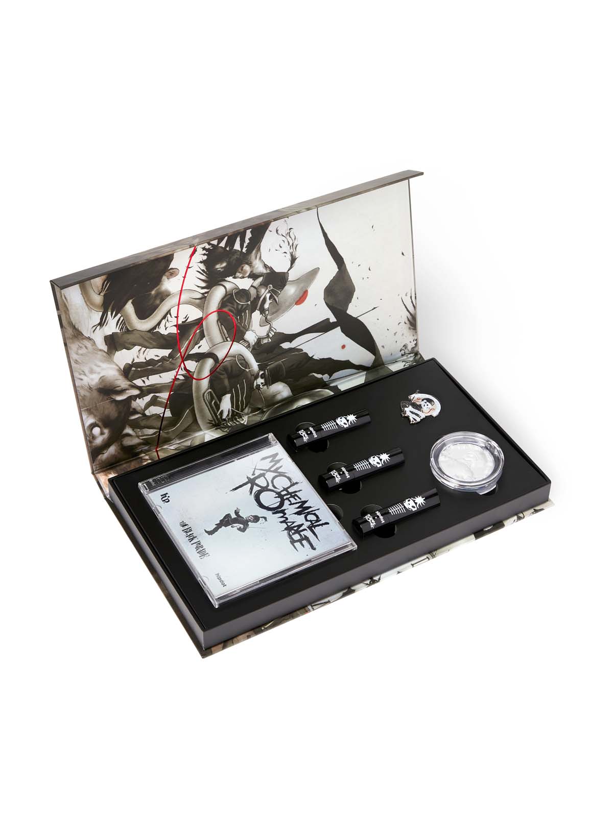 PRE ORDEN My Chemical Romance Black Parade Coleccion Maquillaje