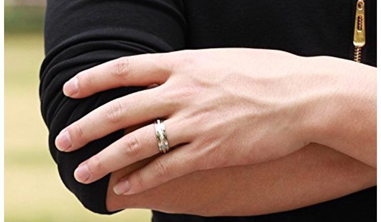 Anillos de Promesa escarchados