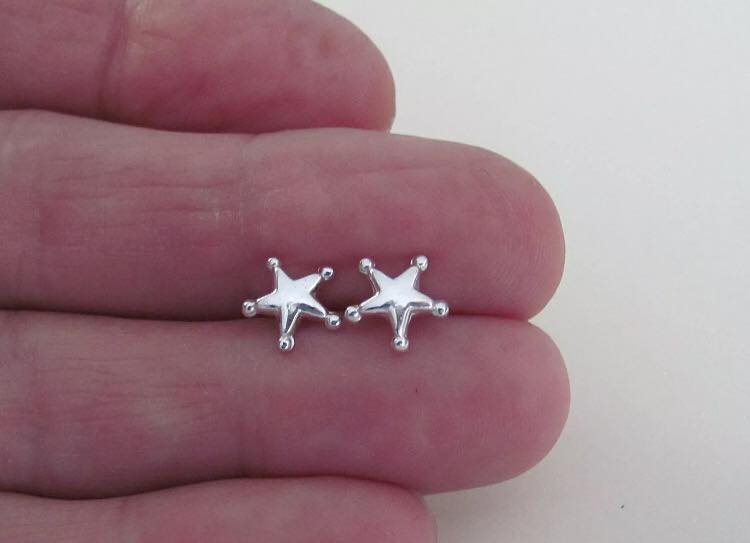 Aretes De Estrellitas Plata