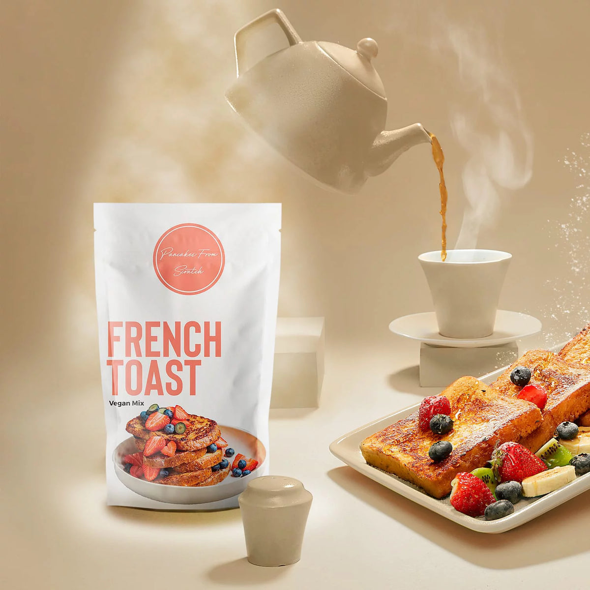 Toast Mix Pancakes From Scratch Vegan French Toast Mix – North To You