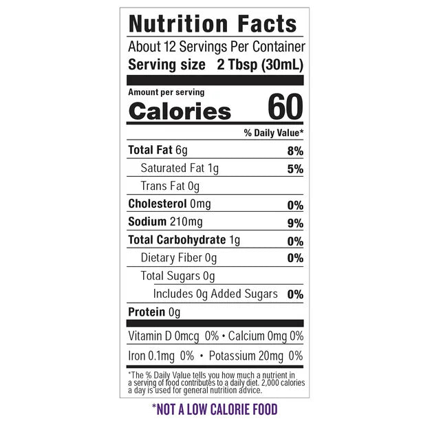 G Hughes Gluten-Free, Sugar-Free Balsamic Vinaigrette Salad Dressings