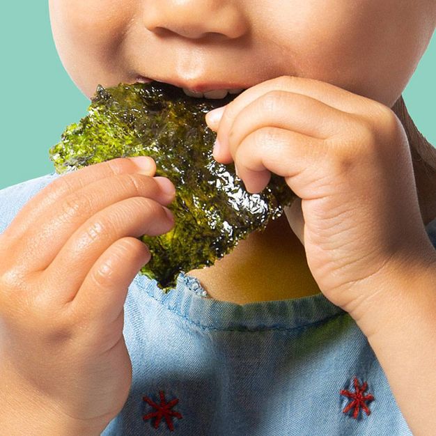 GimMe Organic Roasted Seaweed Snack Sea Salt