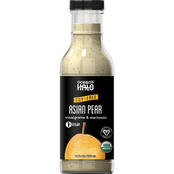 Vegan Asian Pear Vinaigrette Dressing, Ocean's Halo, Organic, 12 oz