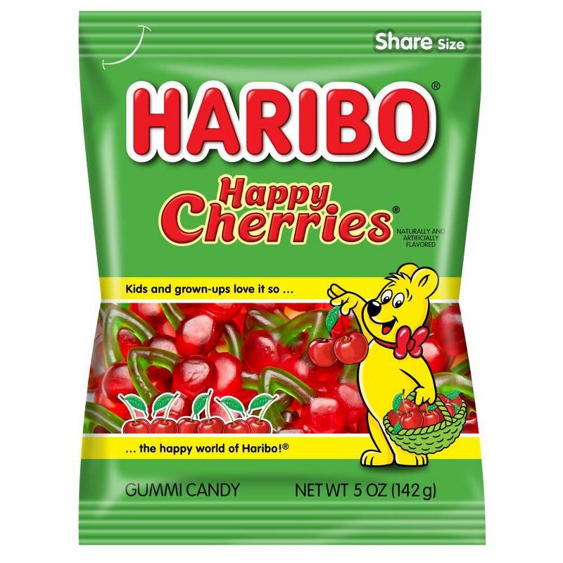 Haribo Happy Cherries Gummi Candy - 5.29oz