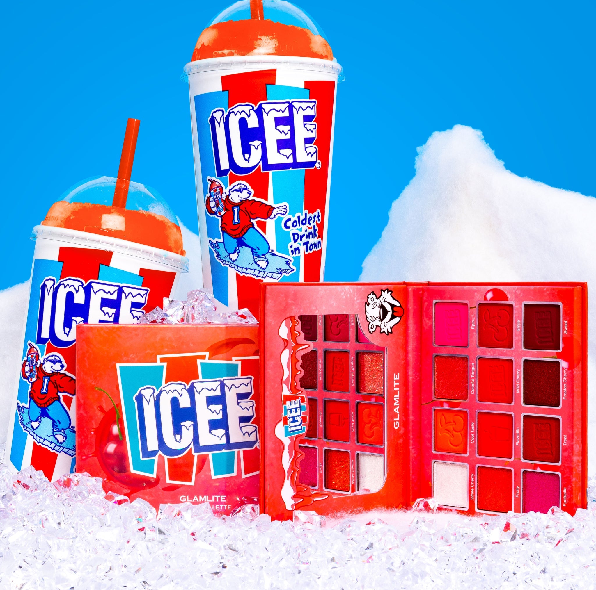 ICEE Cereza Paleta De Sombras Cherry