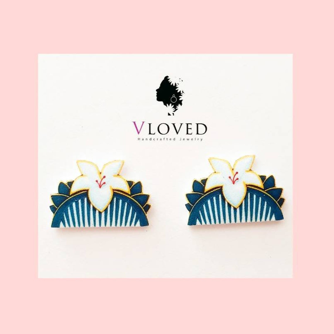Mulan Aretes Peineta Disney