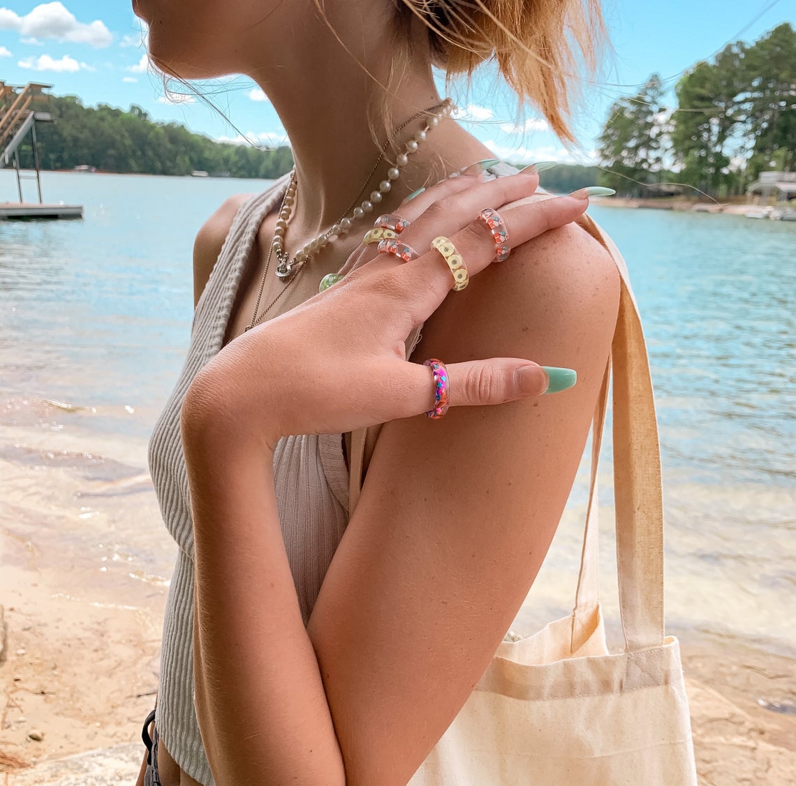 Anillos Resina Inspirados En Harry Styles