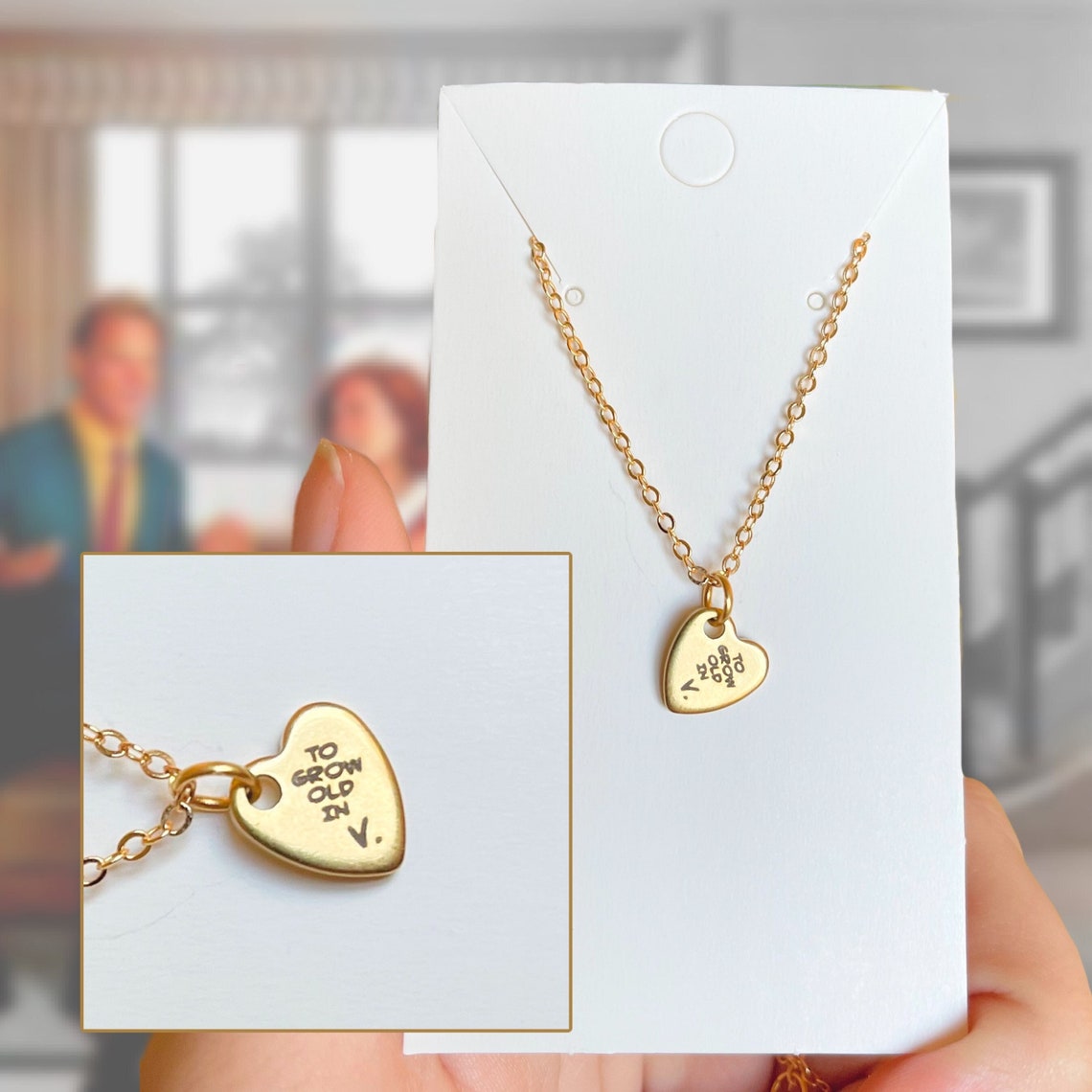 Wandavision Collar Corazon Marvel