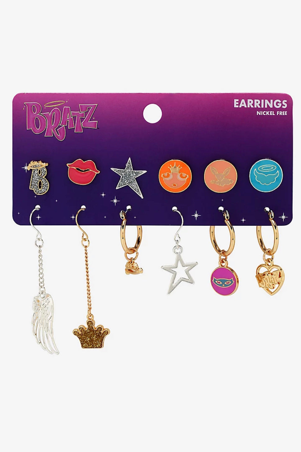 Bratz Set De Aretes Hoops