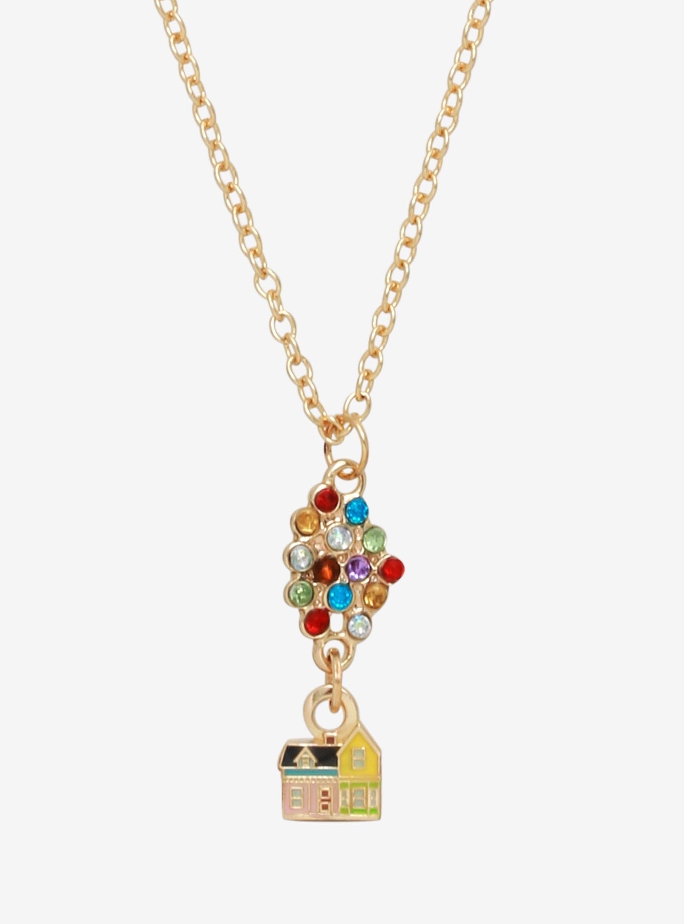 Collar Up Dorado Pixar Casita Disney