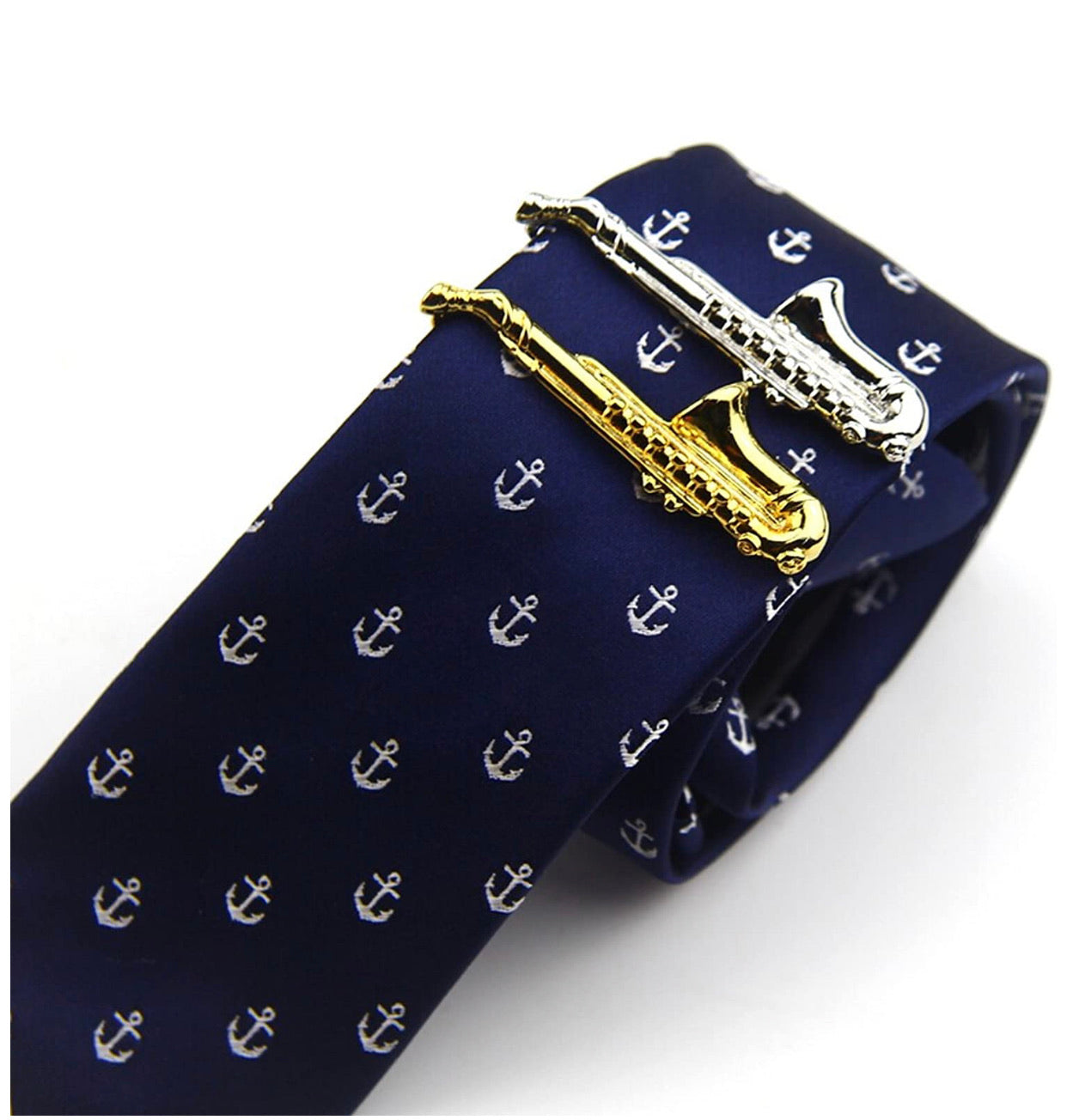 Pisacorbata Saxofón Música Corbata