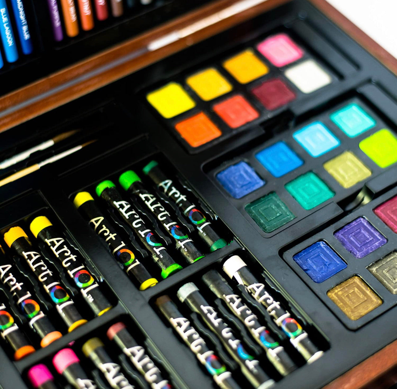 Estuché Set De Pintura Colores Wood Art