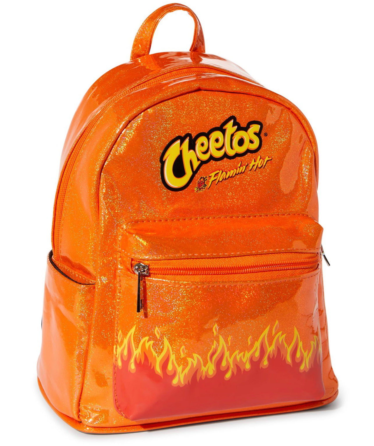 hot cheetos mini backpack Mochila Cheetos Flamin Hot Glitter – North To You