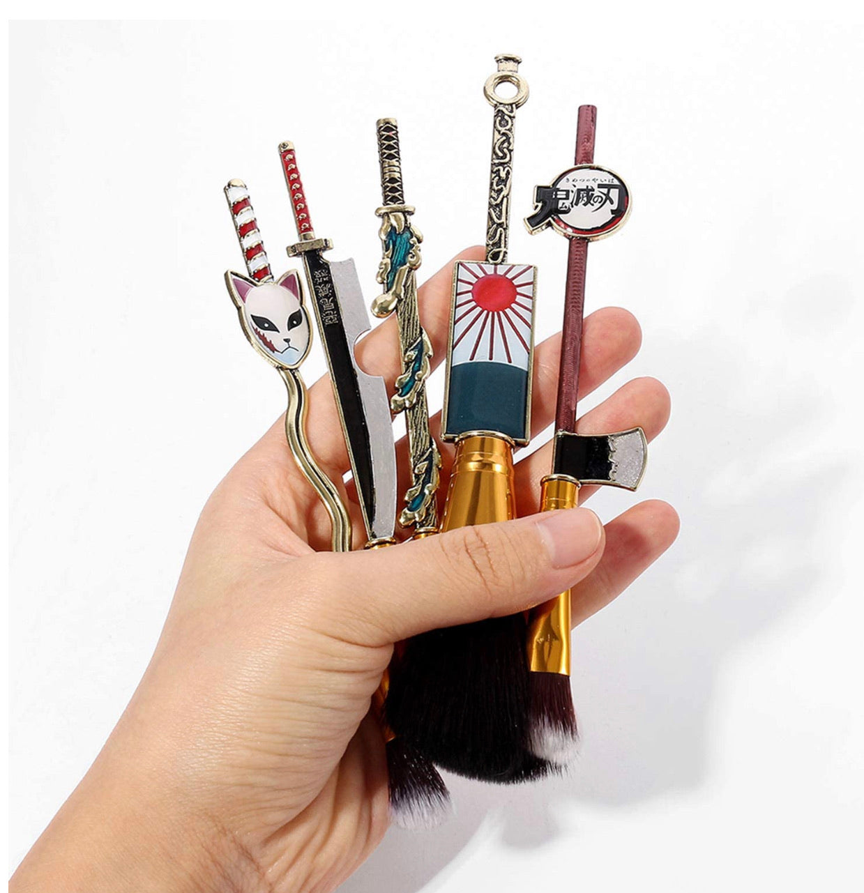 Demon Slayer Brochas Maquillaje
