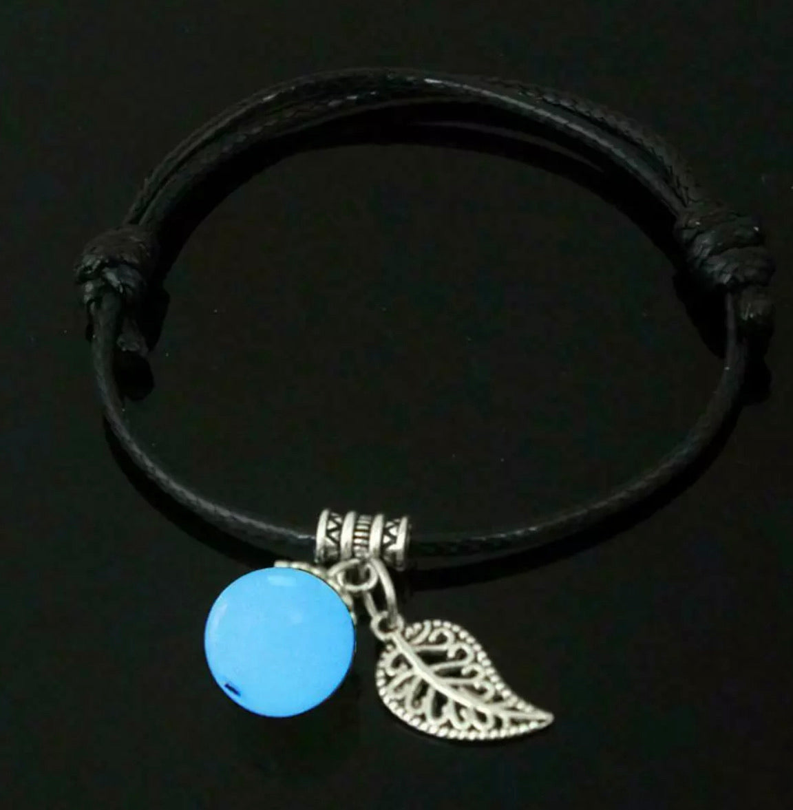 Pulseras Amistad Hojas Brilla En Obscuridad