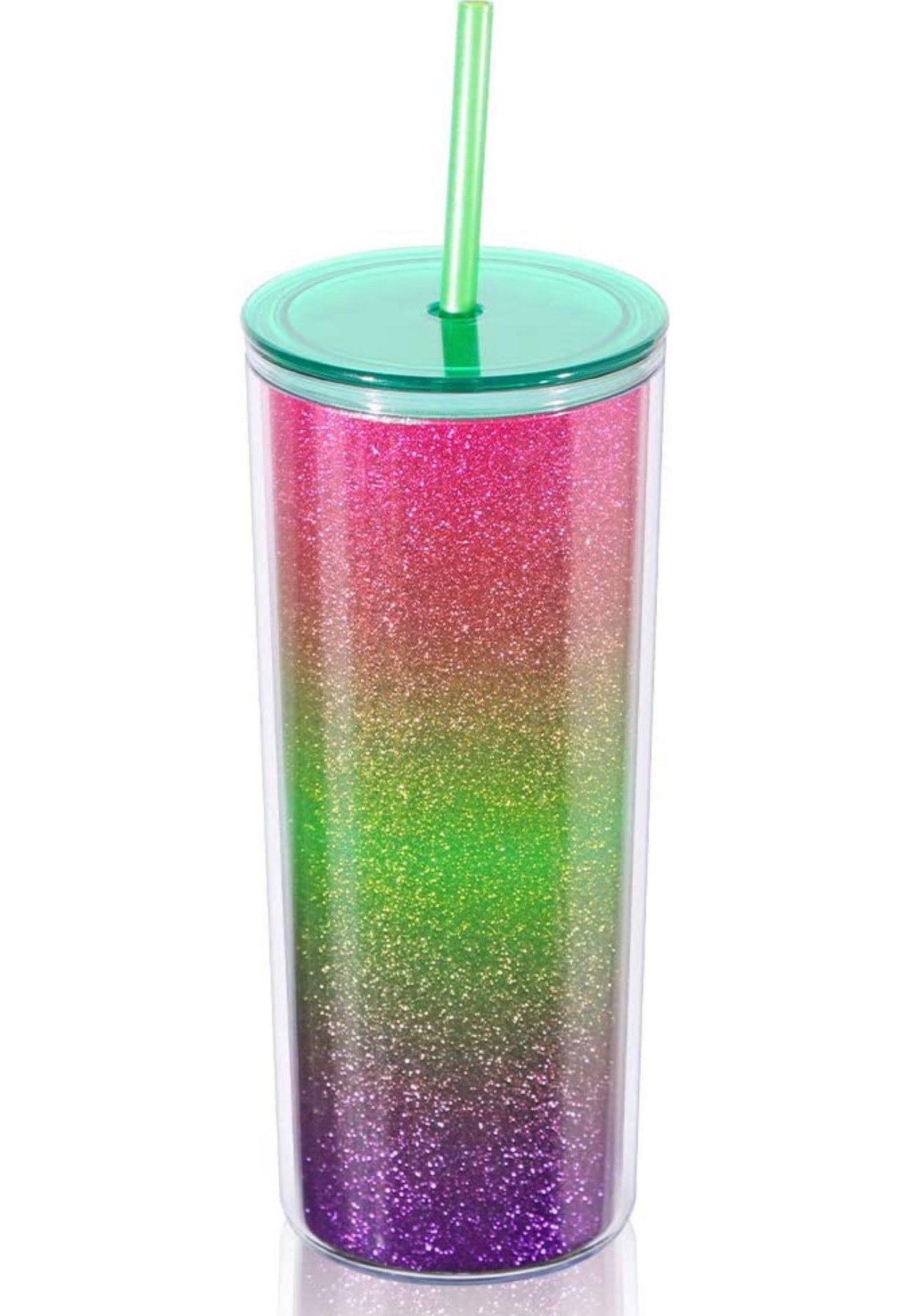 Termo Glitter Arcoíris