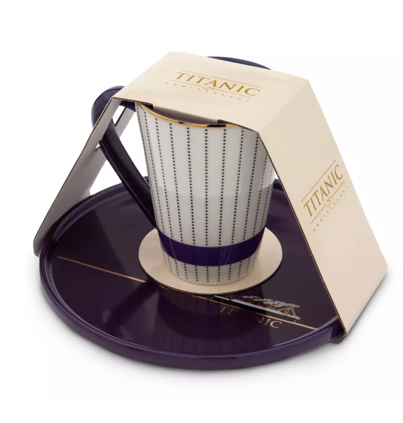 Titanic 25th Aniversario Taza Y Plato