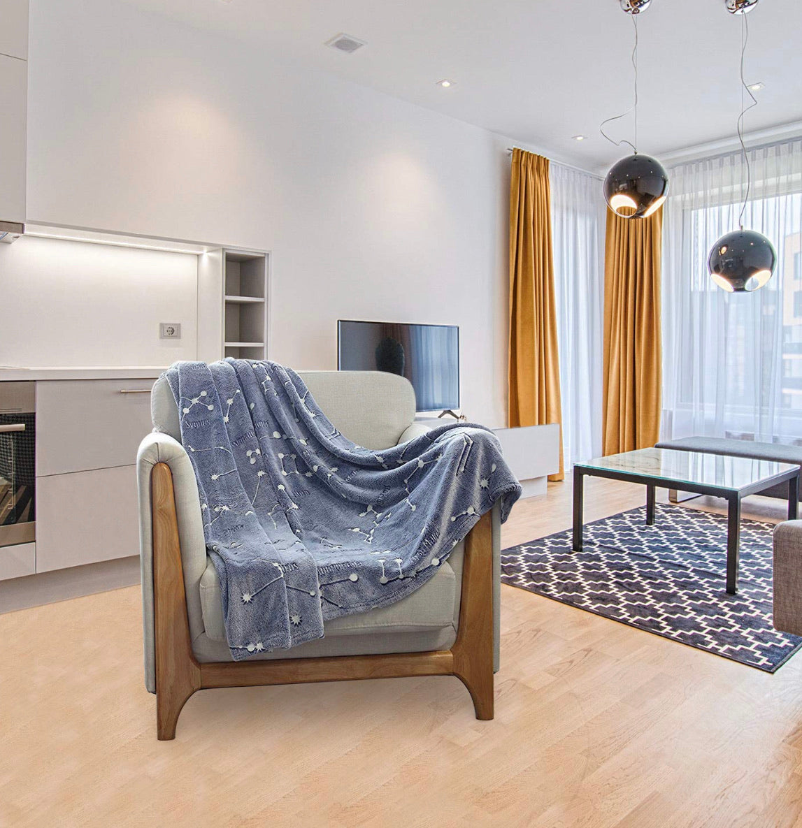 Cobija Constelaciones Brilla En Obscuridad