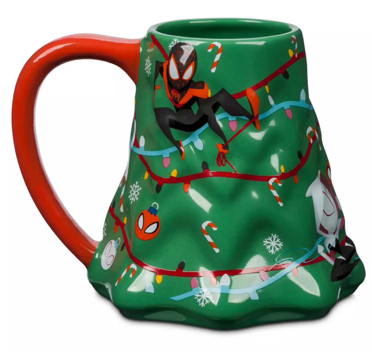 Hombre Araña Arbol De Navidad Spider Man Taza